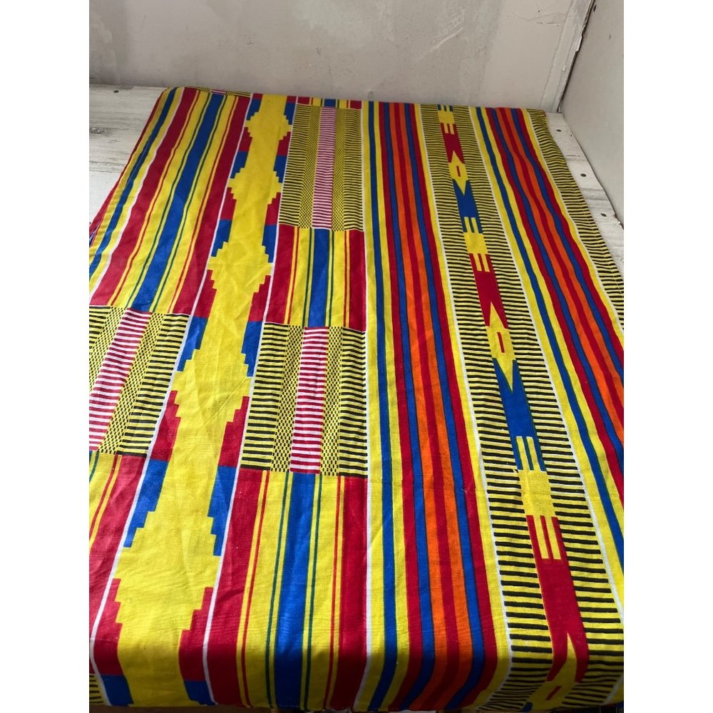 African print head wrap tie scarf wrap